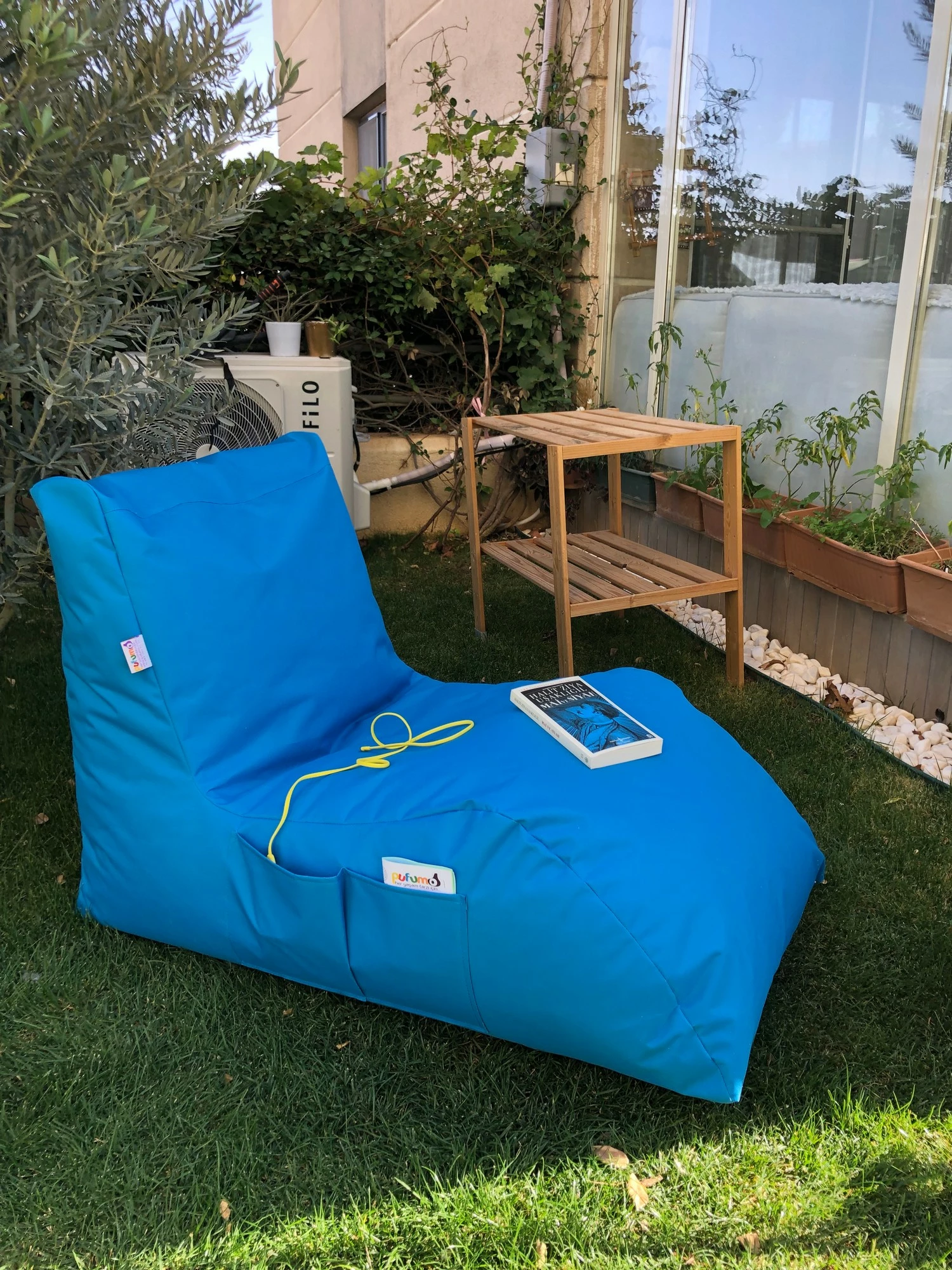 Sedežna vreča za sprostitev, turkizna, Atelier del Sofa Daybed