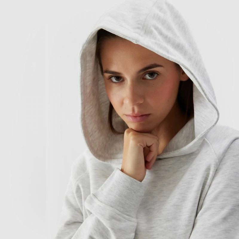 Duks ženski, 4F F0955, sivo melange