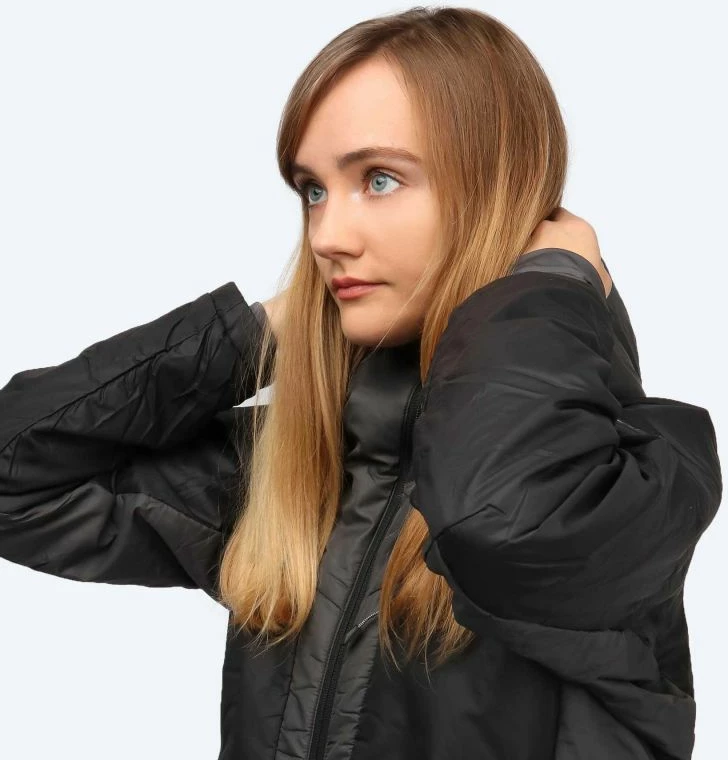 Jakna za ženske Salewa, črna