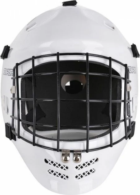 Maska za vratarja Tempish, moška, bela