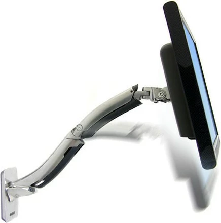Stenski nosilec za monitor Ergotron MX, do 42 palcev, 13,6 kg, alumin