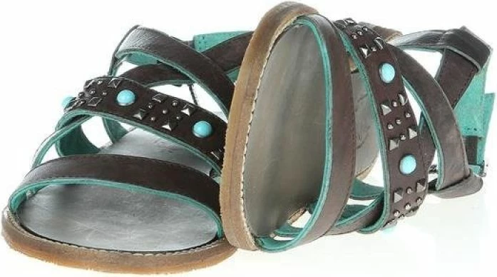 Sandali za ženske, Wrangler Lola Lady W WL141650-30, rjavi