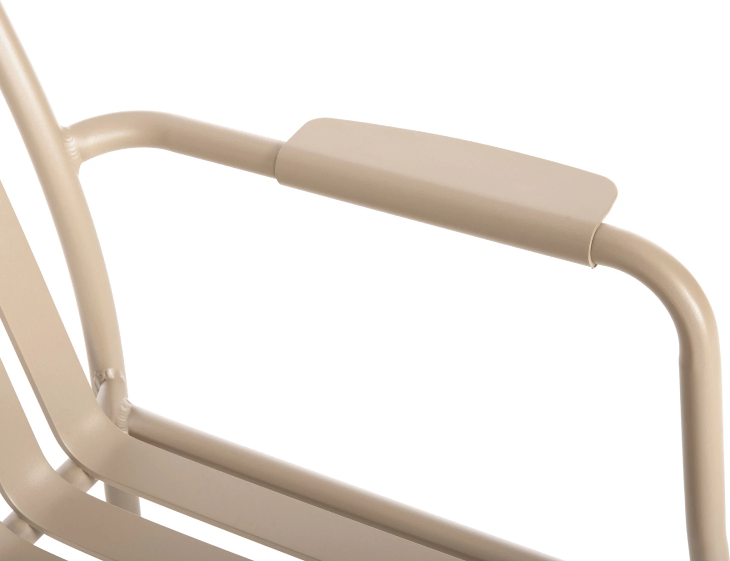 Aluminijasti naslanjač RACHEL FH6088.04 barve šampanjca 63x58x85H cm