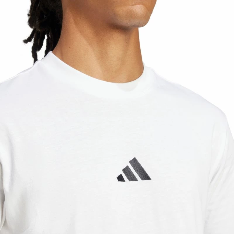 Majica za moške adidas, bela