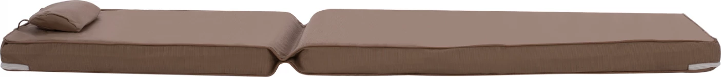 Blazina za ležalnik Textilene 600gr/m2 2x1 Sifnos moka FH11237.04T 194x70x11 cm