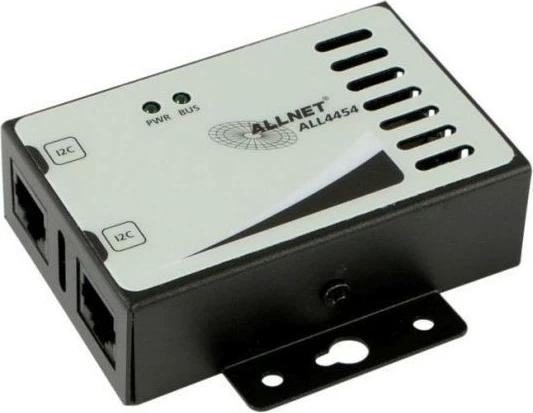 Detektor dima in plina ALLNET 102435, brezžični, črn