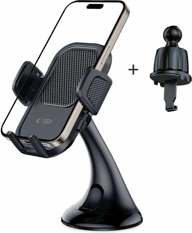 Držalo za pametni telefon za avto Tech-Protect V8, črno