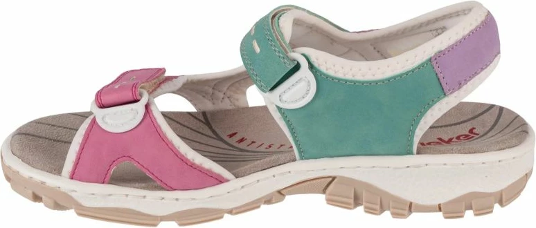 Sandali za ženske Rieker, večbarvni