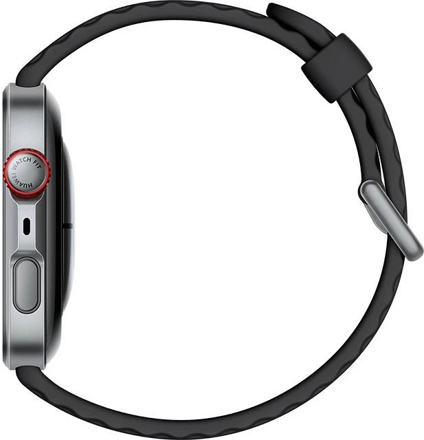 Pametna ura z naprednimi funkcijami HUAWEI Watch Fit 4 Pro, 400 mAh, AMOLED, črn pašček