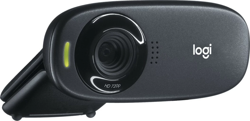 Webkamera Logitech C310 HD, 720p, 30 fps, USB, črn