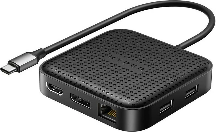 Mobilna postaja Targus HD USB4, USB-C, črna