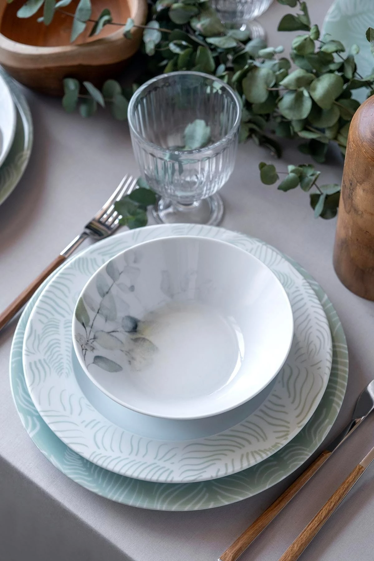 Set porcelani za kosilo 24-delni, Hermia, NNZG24Y2885698