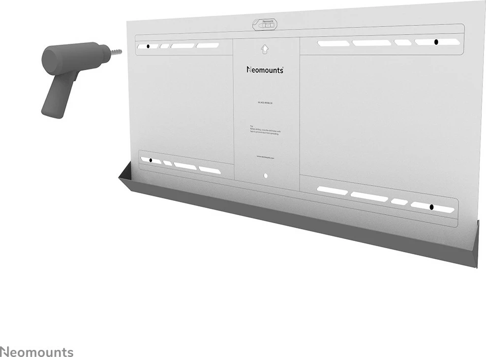 Stenski nosilec za TV 43"–86", Neomounts Newstar, črn