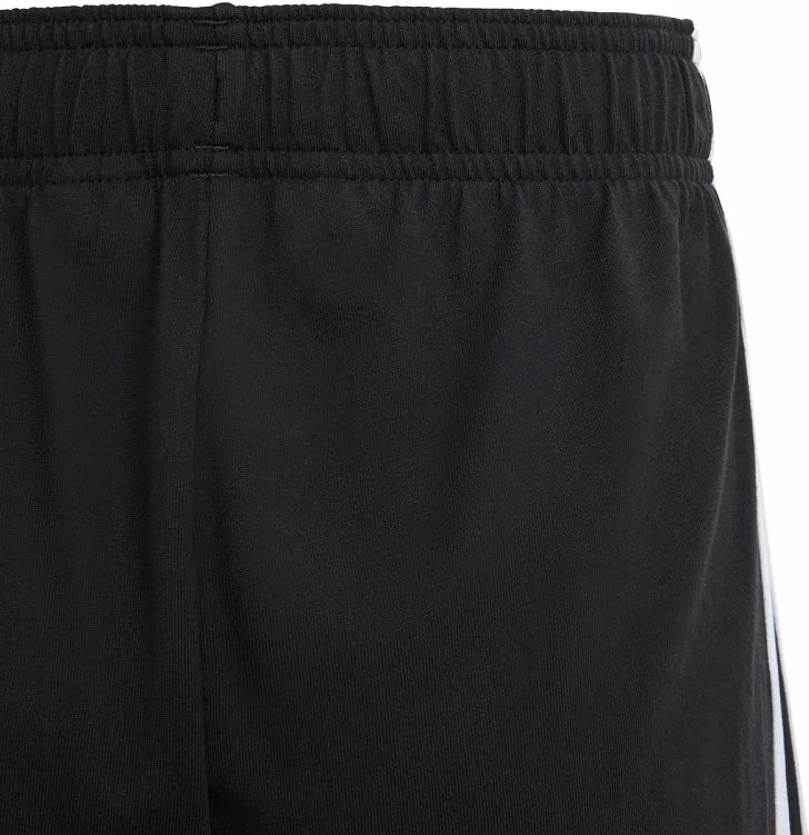 Otroške športne kratke hlače adidas, črne