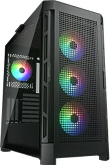 Računalniško ohišje midi Cougar DuoFace Pro ARGB, črne barve