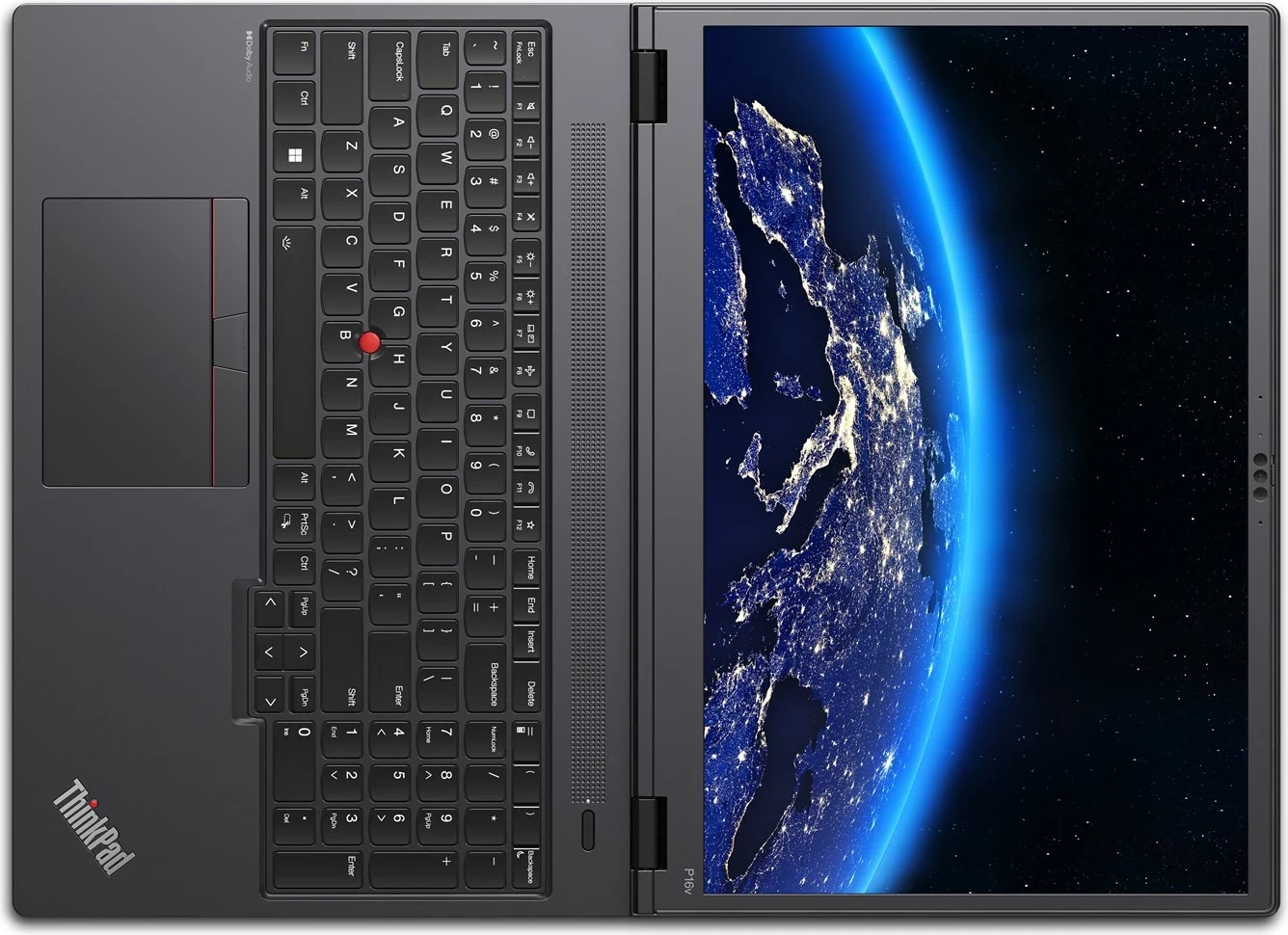 Prenosnik z visoko zmogljivostjo Lenovo ThinkPad P16v Gen 1, AMD Ryzen 7 PRO 7840HS, 16 GB RAM, 512 GB SSD, NVIDIA RTX A1000, 16", Thunder Black