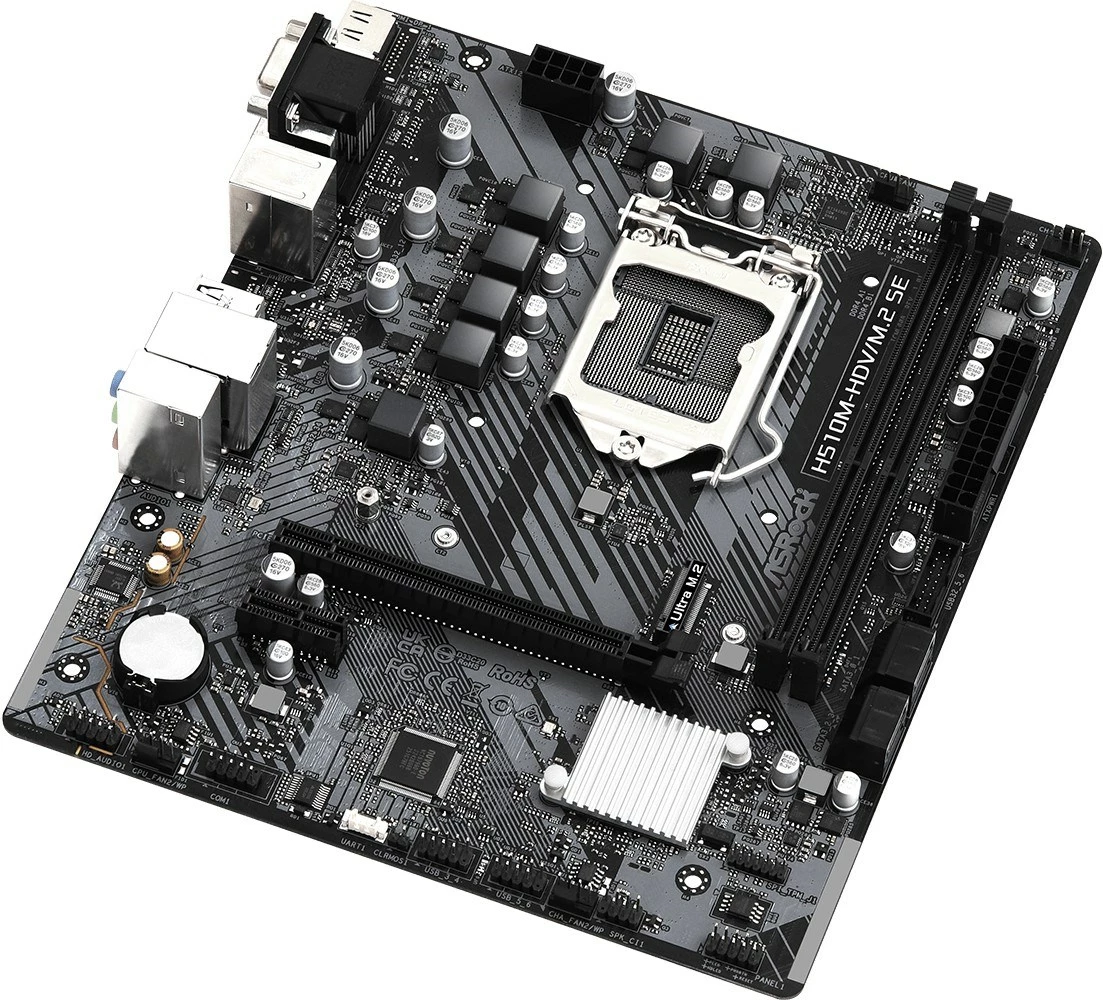 Plošča za matično ploščo Asrock H510M-HDV/M.2 SE