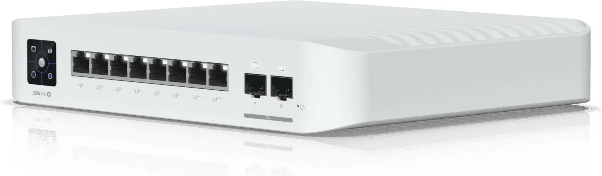 Upravljano stikalo Ubiquiti UniFi USW-PRO-8-POE, L2/L3, Gigabit Ethernet, 1U