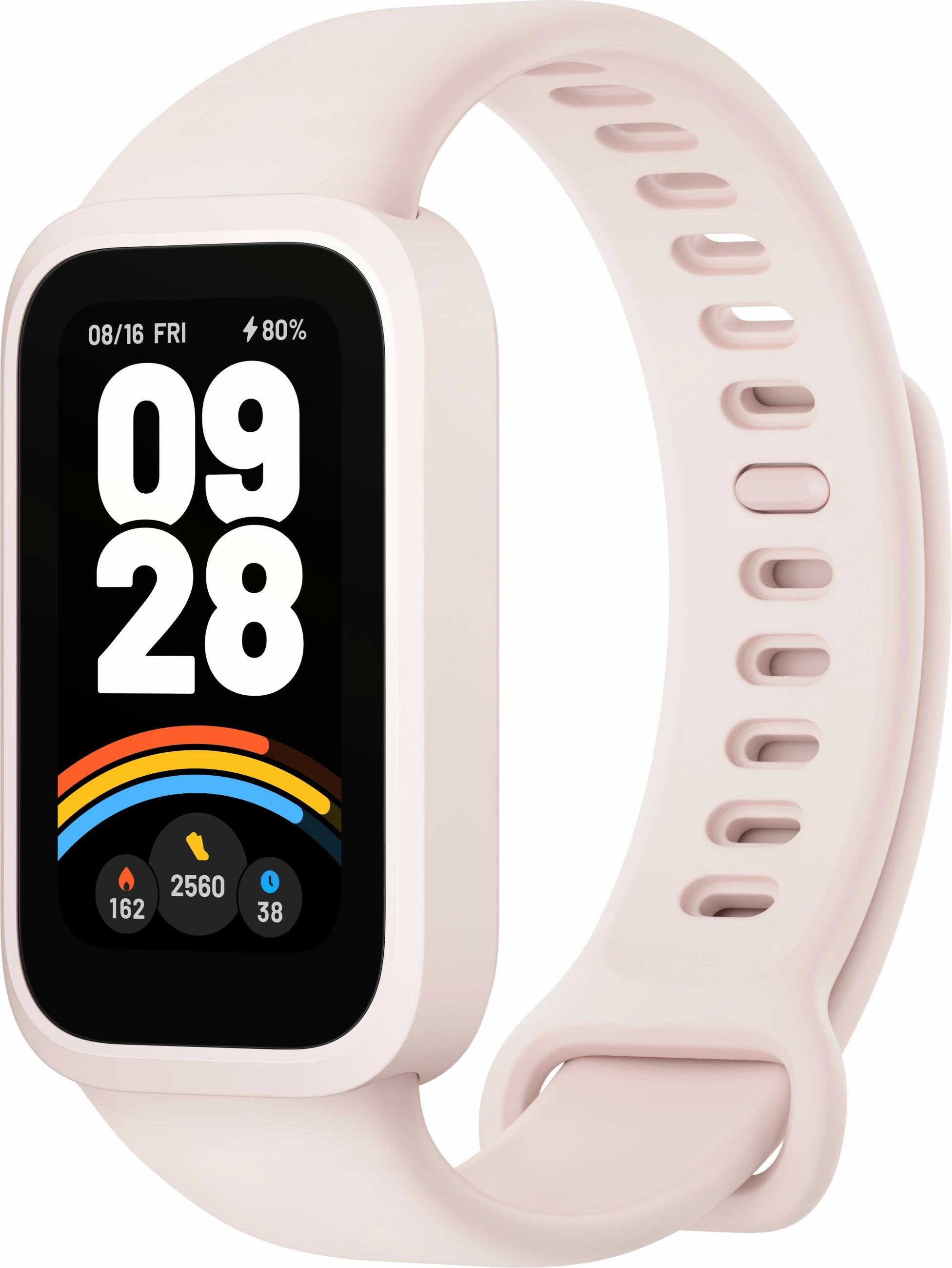 Pametni aktivni zapestni trak 1,47", Xiaomi Smart Band 9 Active, rožnat