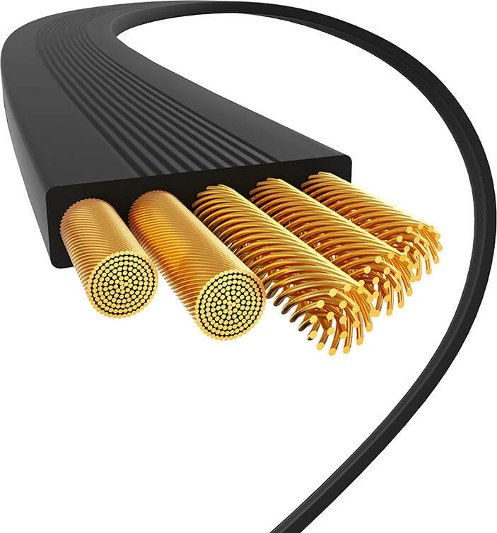 Polnilni kabel USB-C na USB-C Baseus Bayern Edition, 100W, 100 cm, črn