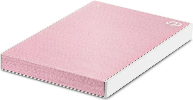 Zunanji trdi disk 2 TB Seagate One Touch STKY2000405, 2,5", USB 3.2 Gen 1, rožnato zlata