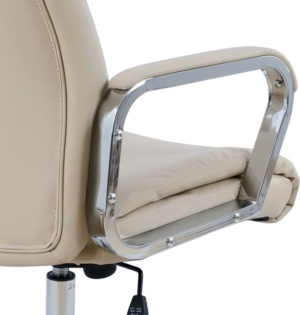 Izvršen pisarniški stol, krem, SHASHI FH1093.07, 63x80x(118-126) cm