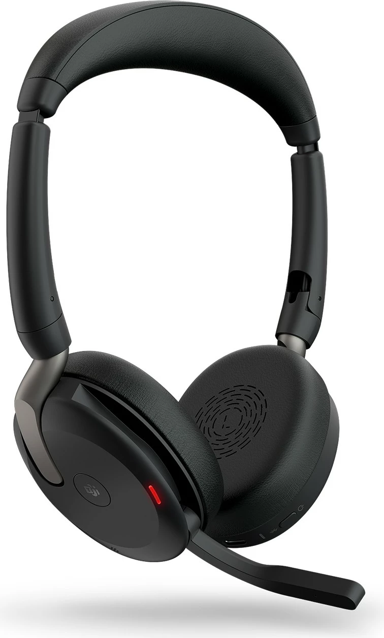 Slušalke Smartwatch Jabra Evolve2 65 Flex, Link380c MS Stereo, brezžično polnjenje, žično in brezžično, 20 - 20000 Hz, 136 g, črno