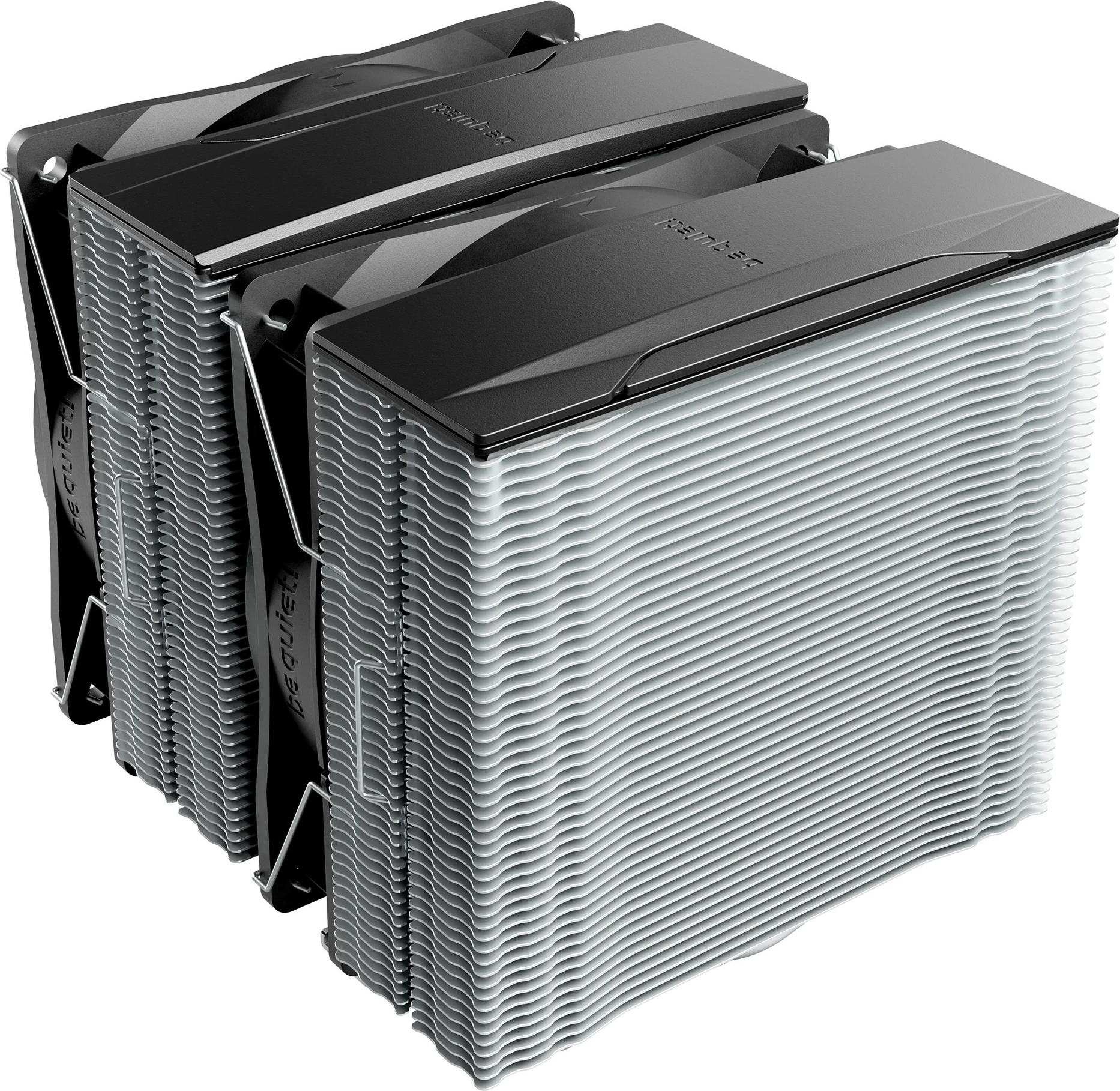 Zračno hlajenje Pure Rock Pro 3 be quiet!, 12 cm, 2000 RPM, srebrno