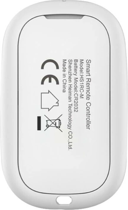 Pametni daljinski upravljalnik za pametni dom Heiman HS1RC-E, Zigbee, bel