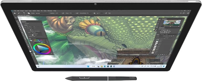 Grafični tablet Huion Kamvas Studio 16 KS1601, 16 GB RAM, 512 GB SSD, Windows 11 Pro, temno siv