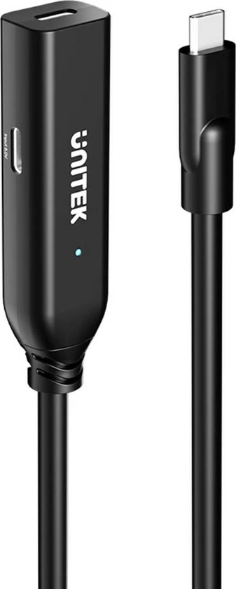 USB-C kabel, UNITEK U1335ABK01, 5 m, črn