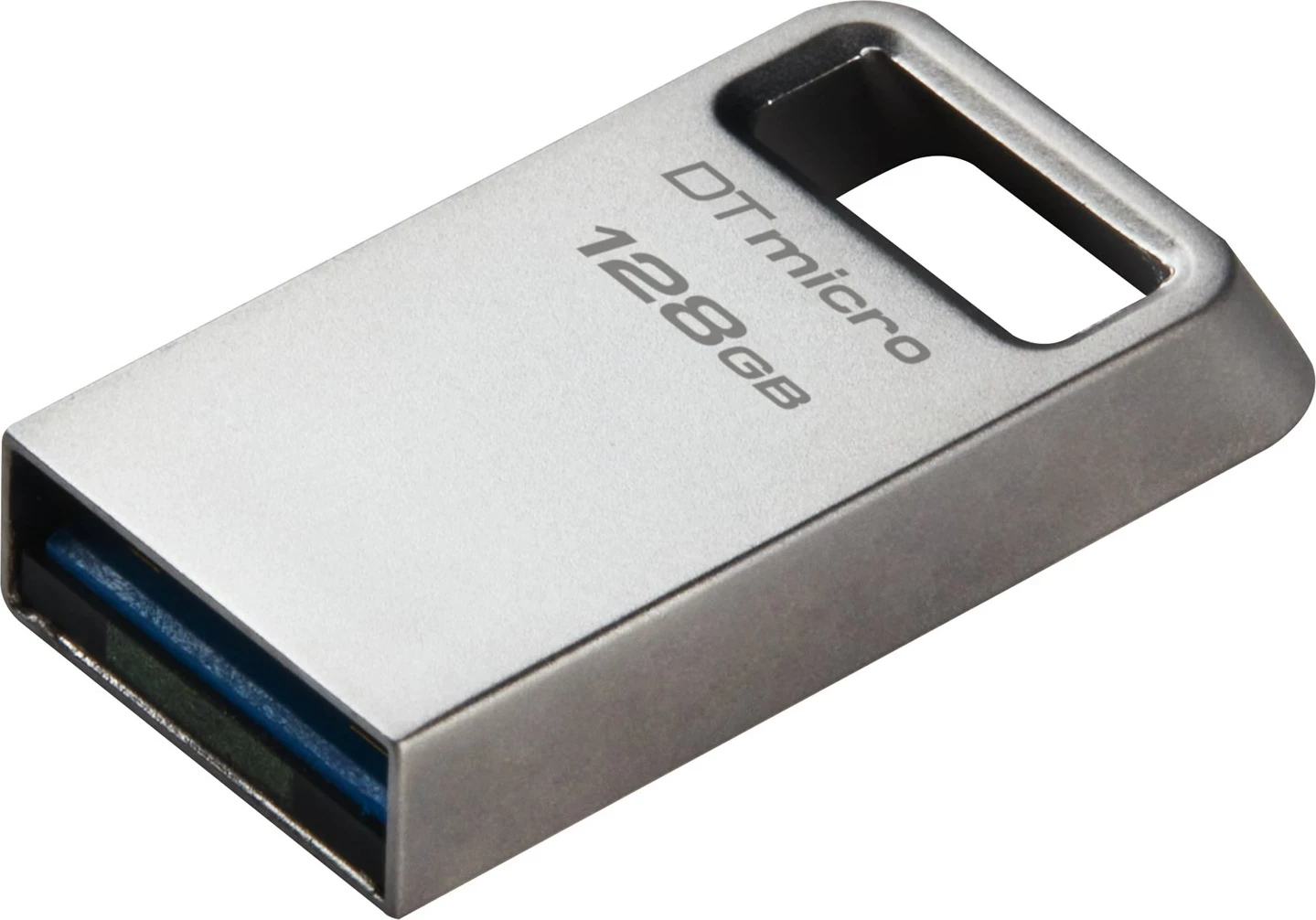 USB ključek DataTraveler 128GB, kovinska, srebrna