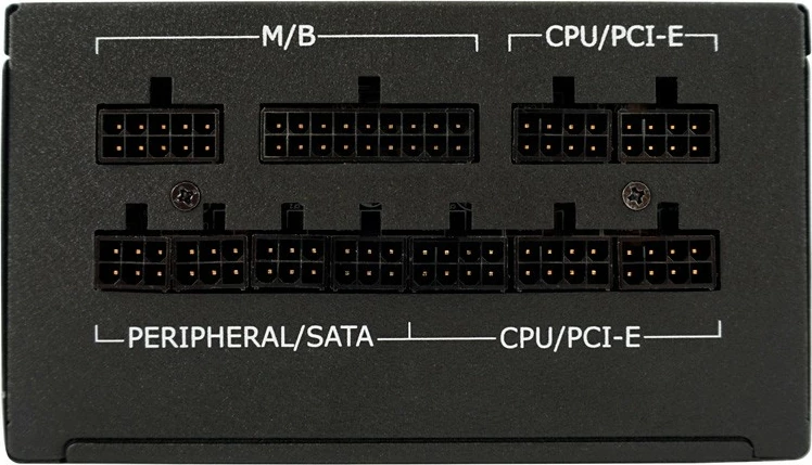 Napajalnik 550W, 80+ Gold, modularen, črn LC-Power LC6550M V2.31