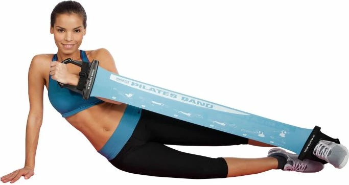 Pilates trak z ročaji Yakimasport, modra barva