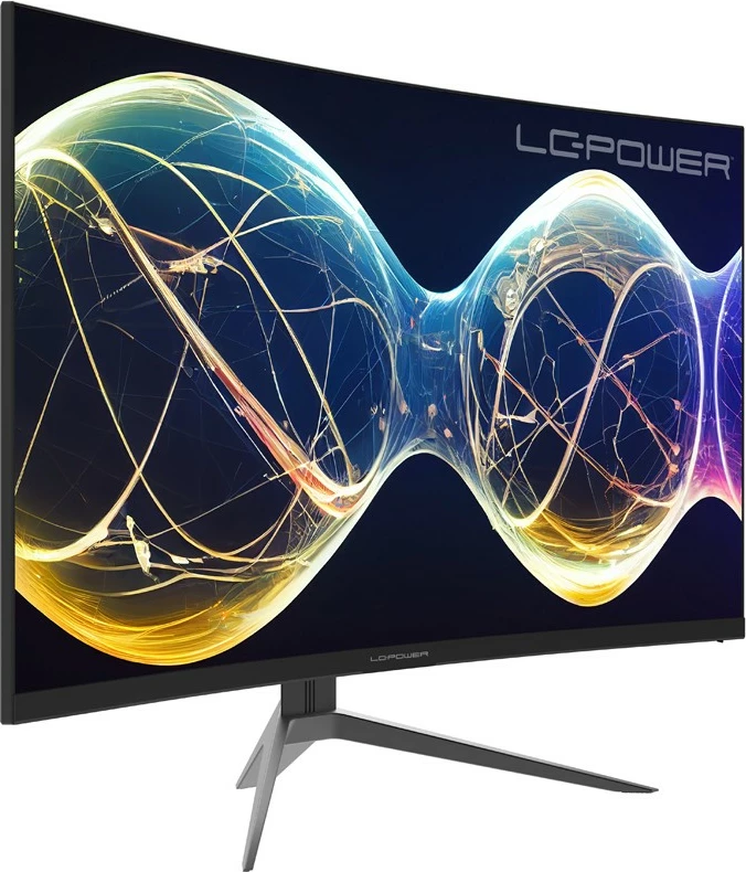 27" ukrivljen monitor, Full HD, 165Hz, LED, črn LC-Power LC-M27-FHD-165-C-V3