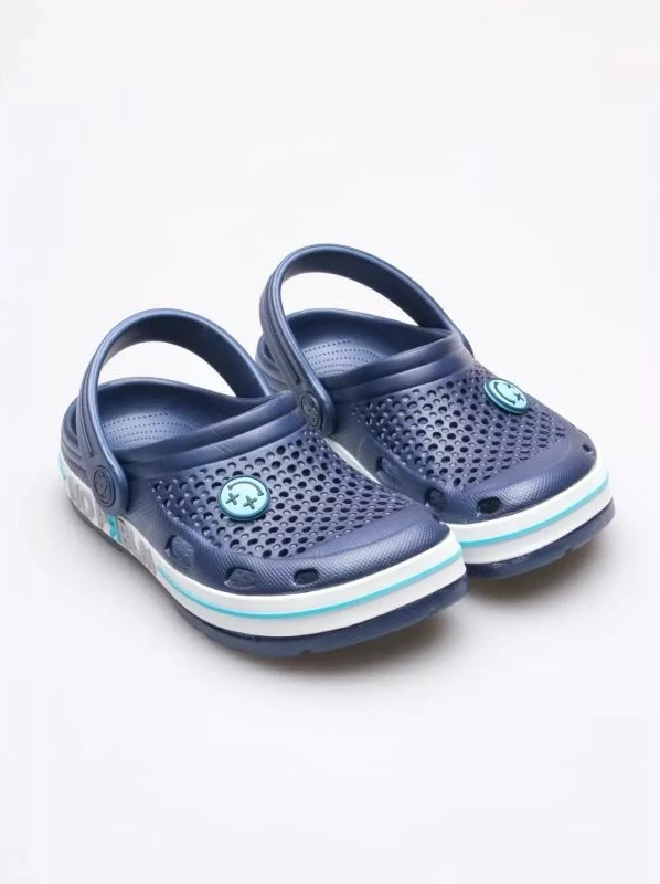 Otroške natikače Coqui Lindo Jr, temno modre