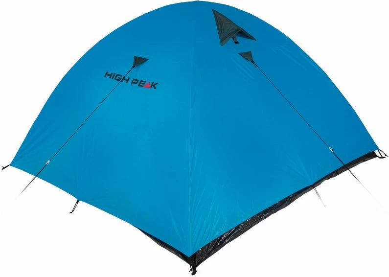 Šotor za kampiranje High Peak Kiruna 4, modro-siv