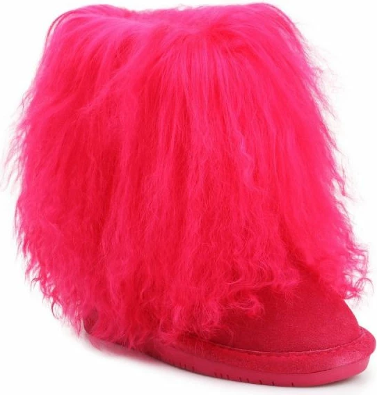 Visoke čevlje za deklice BearPaw Boo Toddler Jr, rožnate