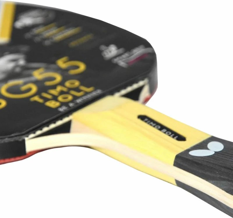 Reket za namizni tenis Butterfly Timo Boll SG55 85022, uniseks, rdeče-črn