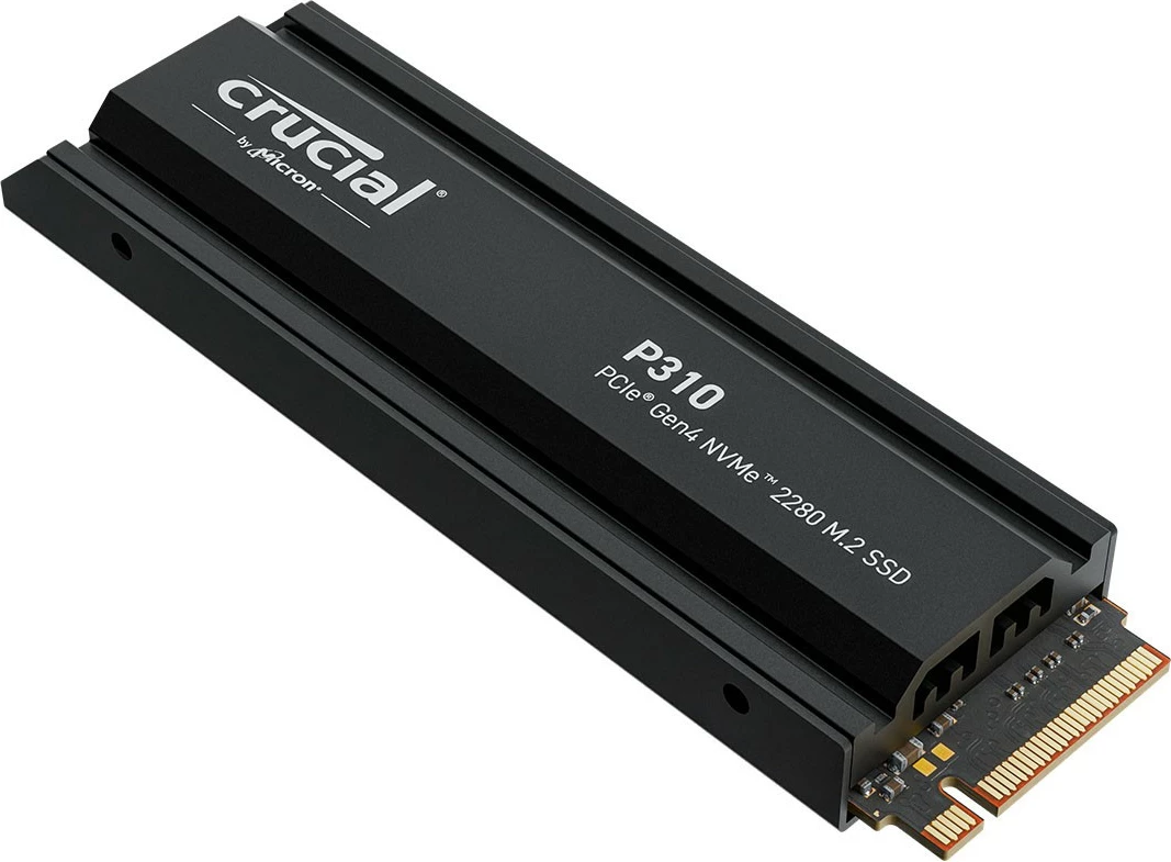 Notranji SSD Crucial P310, 2TB, M.2 NVMe PCIe 4.0, z radiatorjem
