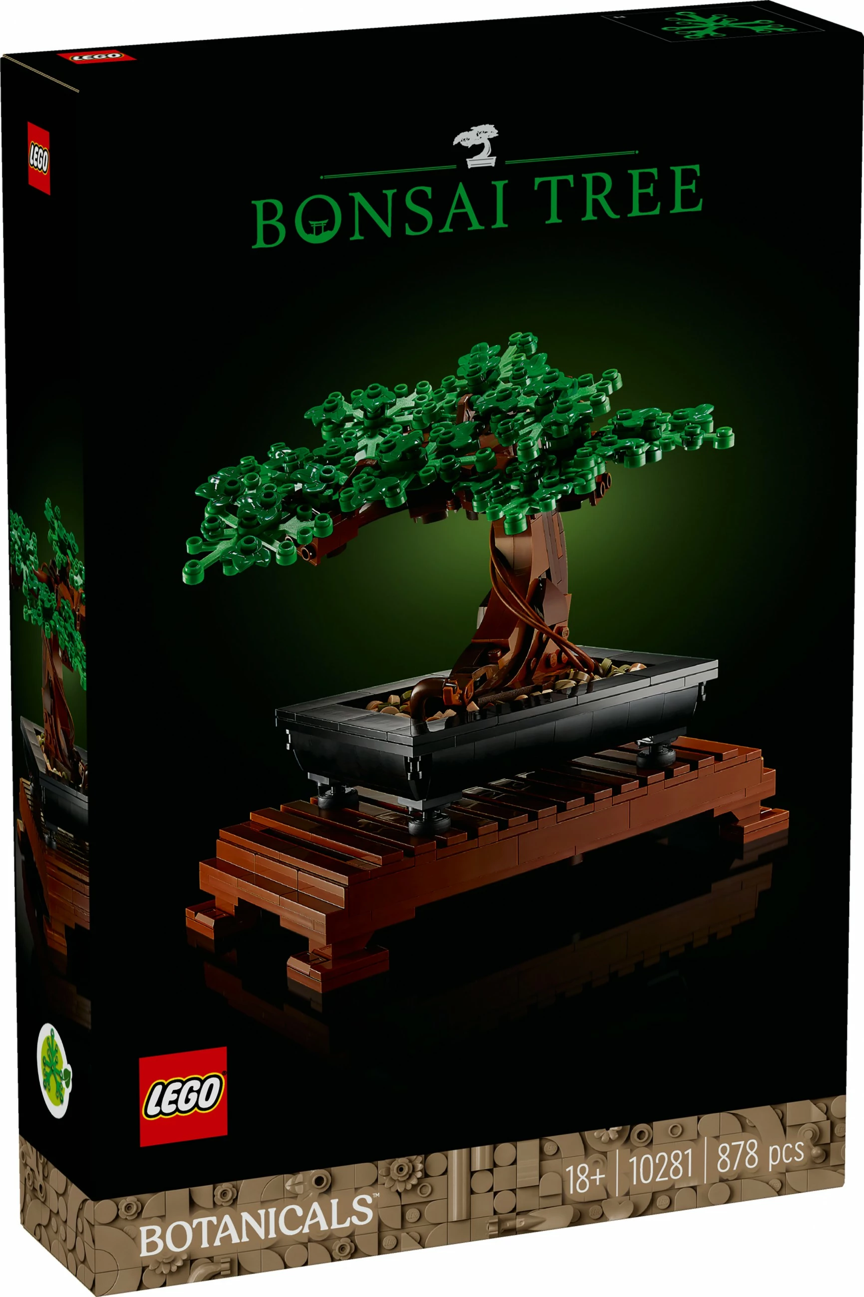 Set za izdelavo bonsaja LEGO Creator Expert, 878 kosov, plastika, večbarven