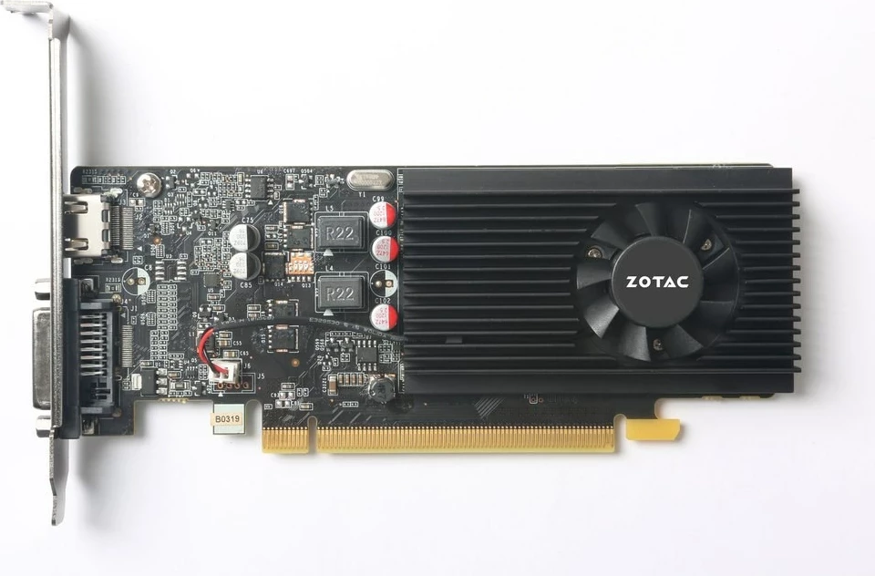 Grafična kartica Zotac ZT-P10300A-10L, NVIDIA GeForce GT 1030, 2 GB GDDR5, črna