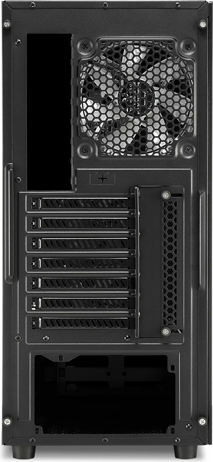 Midi tower za igre Sharkoon TG5 Pro RGB, ATX, micro ATX, Mini-ITX, črn