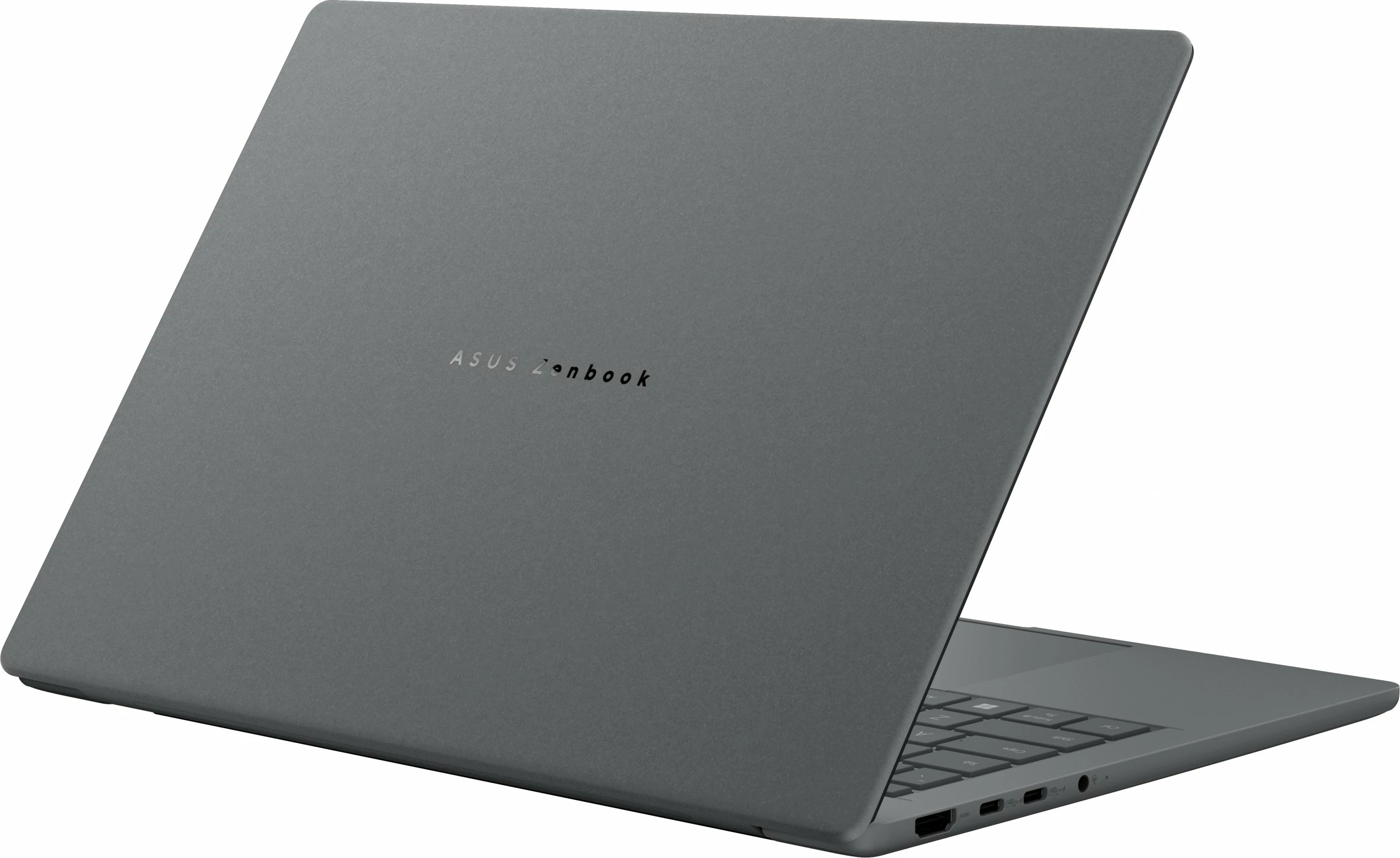 Ultra lahek prenosnik ASUS Zenbook A14 Snapdragon X Elite, 32 GB RAM, 1 TB SSD, Windows 11, siv
