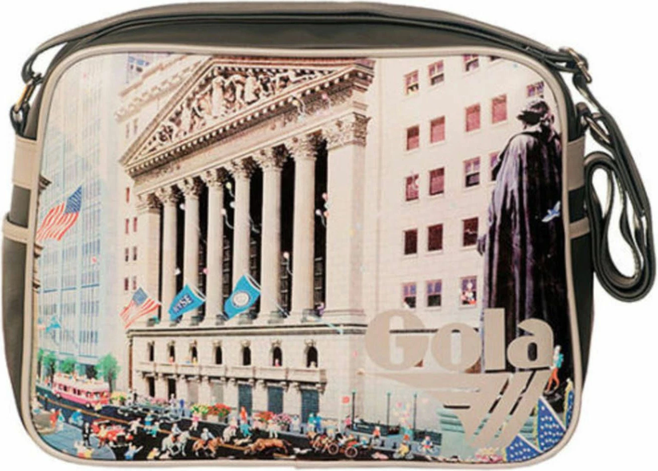 Torba za čez ramo za ženske GOLA, siva