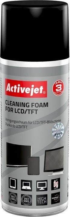Pena za čiščenje zaslonov Activejet AOC-105, 400 ml