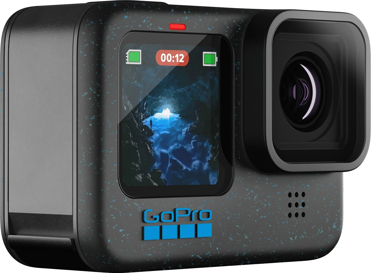 Akcijska kamera GoPro HERO12 Black, 5K Ultra HD, 27 MP, Wi-Fi, Bluetooth, črn