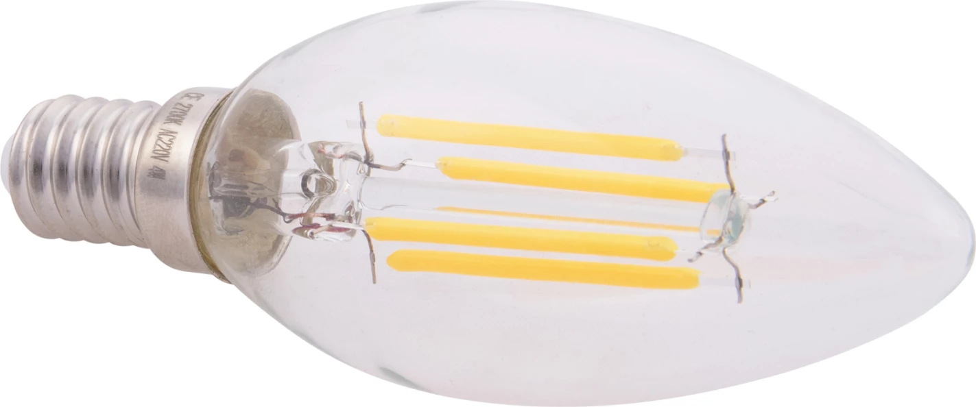 LED žarnica FH4048.01 z nitko 4W E14 3000K prozorna zatemnljiva