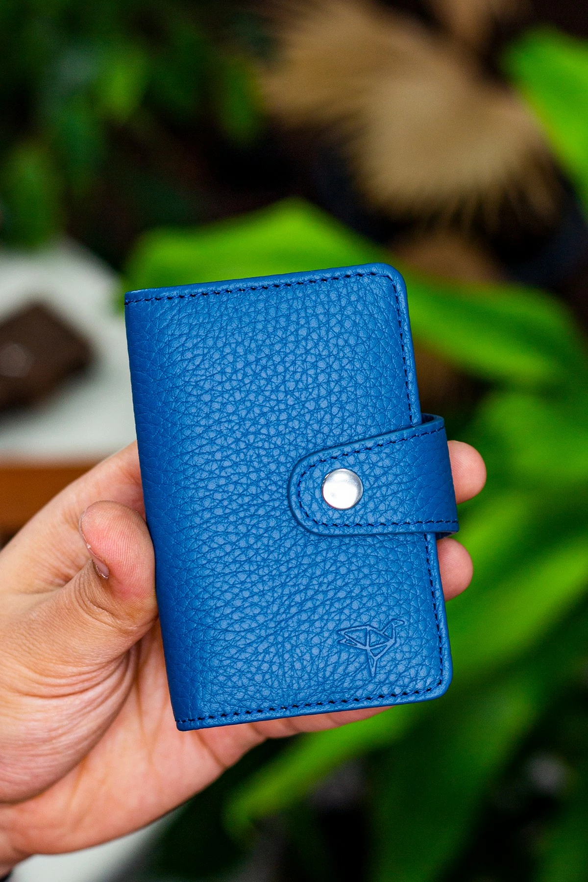 Držalo za kartice, petrolno modro, Zoozie Bags Adanus