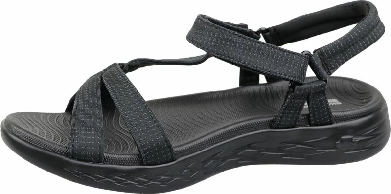 Sandale za ženske Skechers On The Go 600 W, črne